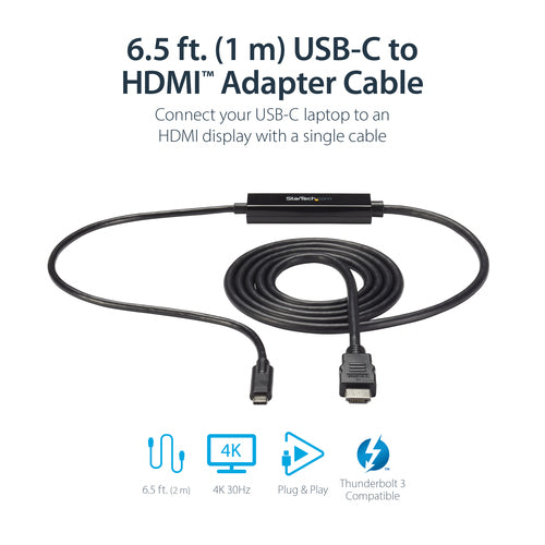 Video Cable Adapter StarTech.com USB-C to HDMI 4K 1m
