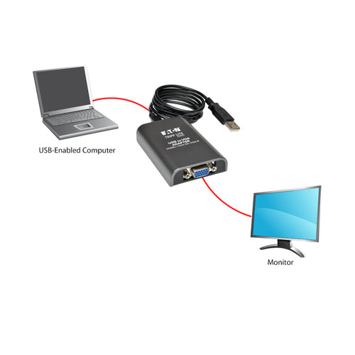Tripp Lite U244-001-VGA-R USB graphics adapter