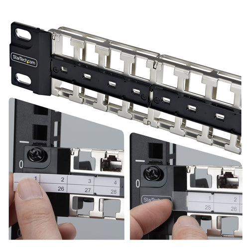 StarTech.com C6PANELSTP481U patch panel