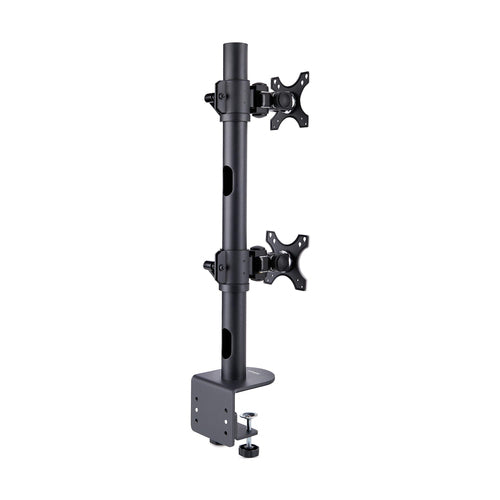 StarTech.com H2MPV-MONITOR-MOUNT Dual Monitor Mount - Supports 2x 49" Monitors, VESA 100x100, 70lb Capacity
