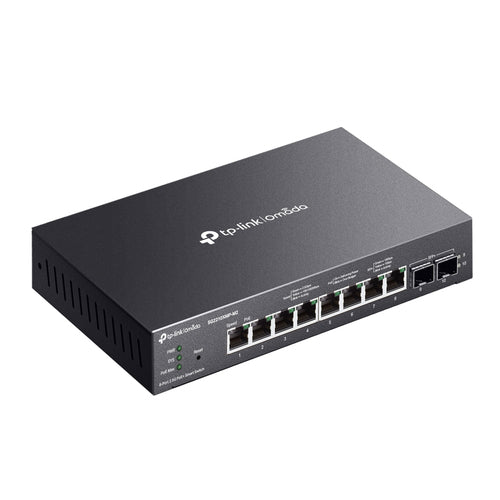 Network Switch TP-Link Omada SG2210XMP-M2 8-Port 2.5G PoE+ 2x 10GE SFP+ - SG2210XMP-M2