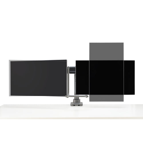 Kensington SmartFit Dual Monitor Arm 32 inch with Height Adjustment - Clamp/Grommet