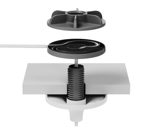 Video Conferencing System Logitech 952-000123 Mic Pod Pendant Mount Suspension White - 952-000123