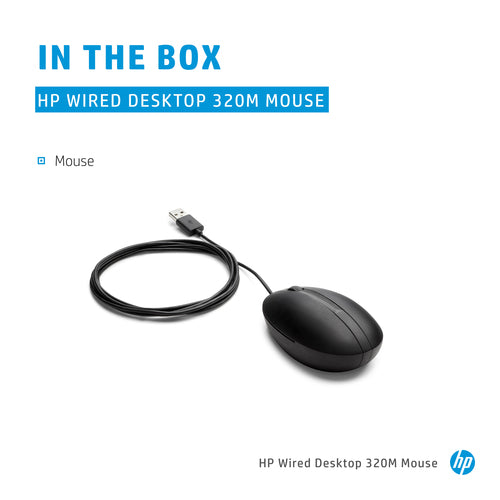 HP Wired 320M mouse
