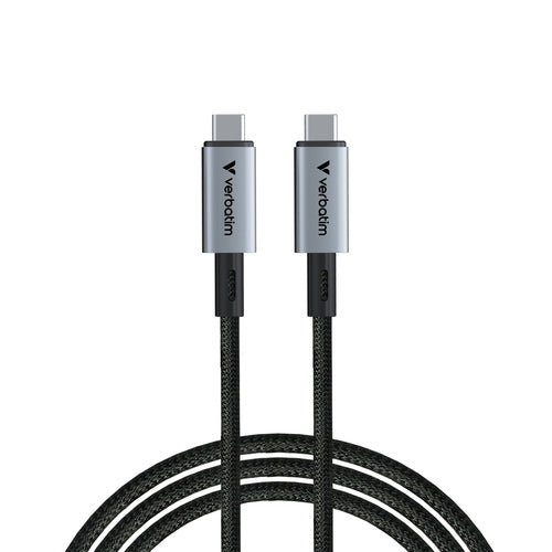 USB-C Cable Verbatim 31847 240W Power Delivery 40Gbps Black