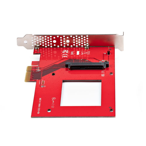 StarTech.com PEX4SFF8639U3 U.3 to PCIe 4.0 Adapter Card for NVMe SSDs