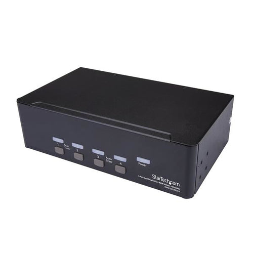 KVM Switch StarTech.com SV431DPDDUA2 4-Port Dual DisplayPort 4K 60Hz Rack-Mountable - SV431DPDDUA2