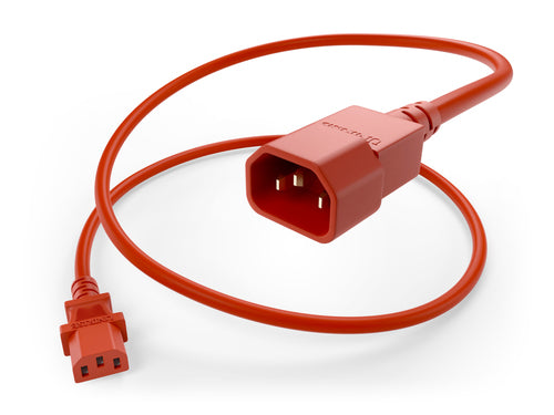 UNC PWCD-C13C14-15A-03F-RED power cable