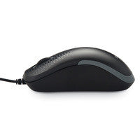 Verbatim 99790 Optical USB Mouse - Ambidextrous, Black