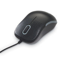 Verbatim 99790 Optical USB Mouse - Ambidextrous, Black