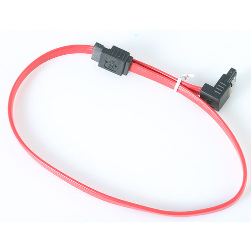 SATA Cable StarTech.com LSATA18RA1 18-inch SATA III Right Angle Latching Red