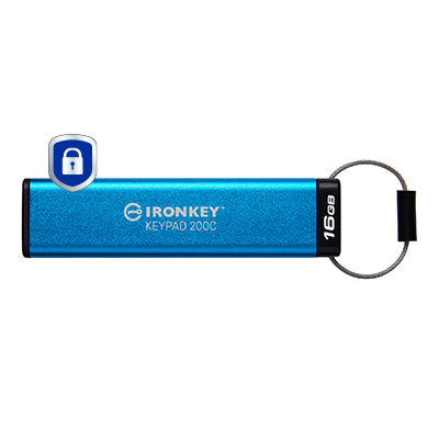 USB Flash Drive Kingston Technology IronKey 16GB FIPS 140-3 AES-256 USB-C