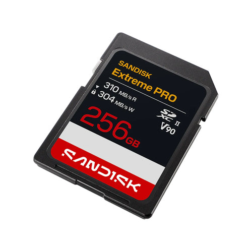 SanDisk Extreme PRO SD UHS-II V90 Card - 256GB