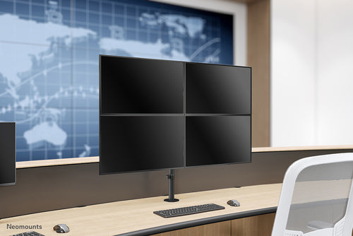 Neomounts FPMA-D550D4BLACK monitor mount / stand