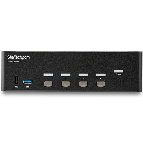 KVM Switch StarTech.com SV431DHD4KU 4-Port HDMI 4K 30Hz Rack Mount - SV431DHD4KU