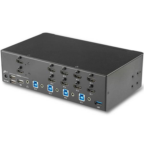 KVM Switch StarTech.com SV431DHD4KU 4-Port HDMI 4K 30Hz Rack Mount - SV431DHD4KU