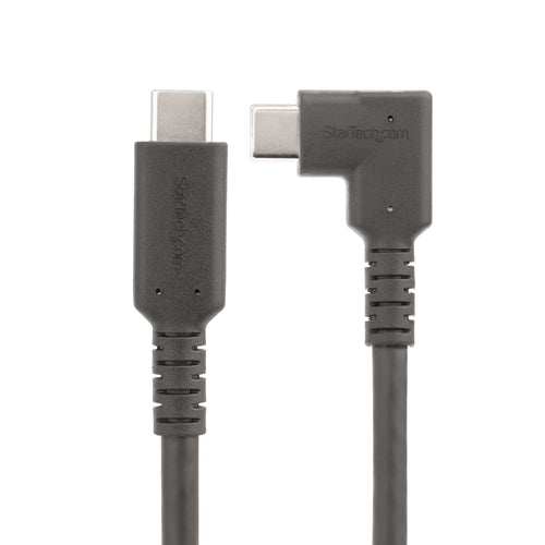 USB-C Cable 1.6ft Right Angle 10Gbps USB 3.2 Gen 2 100W