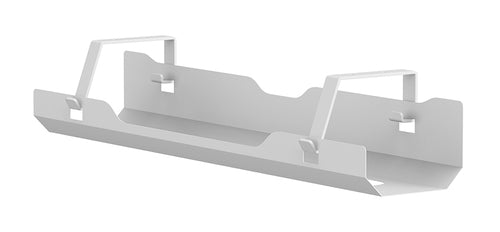 Cable Tray Neomounts ADS07-122WH Screw-Mounted Steel Desk Organizer - ADS07-122WH