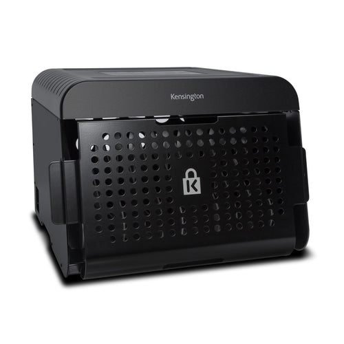 Kensington Locking Door Universal AC Charge Station Black