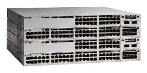 Network Switch Cisco Catalyst 9300 L3 Managed PoE Rackmount - C9300X-48HX-A