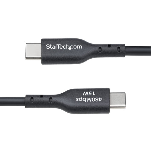 USB-A to USB-C Charging Cable 1ft 3A USB 2.0 StarTech.com