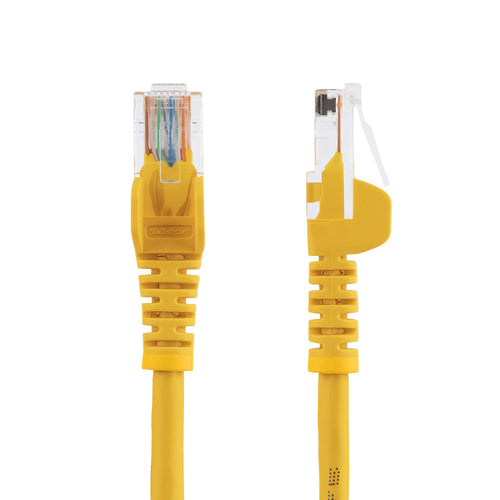 StarTech.com 25 ft Yellow Snagless Category 5e (350 MHz) UTP Patch Cable networking cable