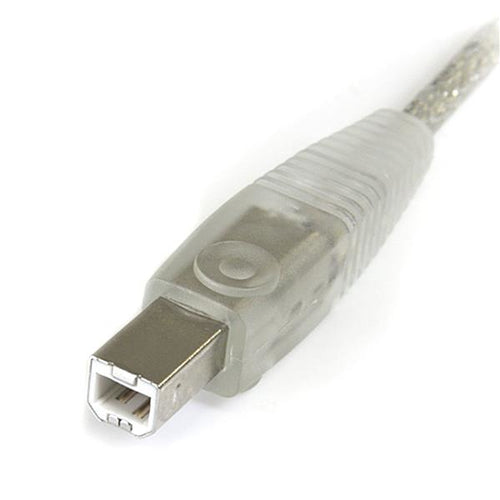 StarTech.com 6 ft. Transparent USB 2.0 Cable A-B M/M USB cable