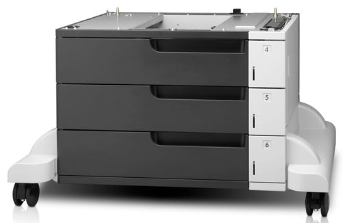 HP LaserJet 3x500-sheet Feeder and Stand