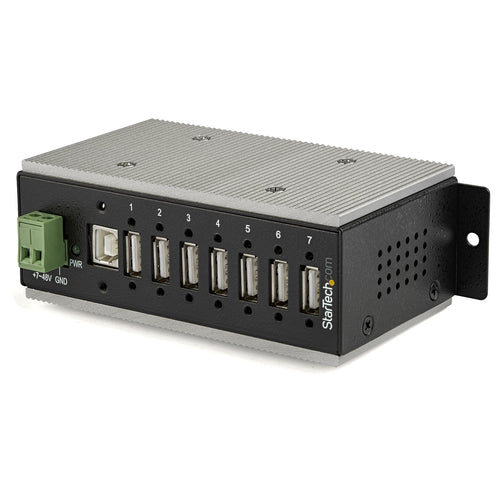 USB Hub StarTech 7-Port USB 2.0 Hub ESD Protection Metal Housing