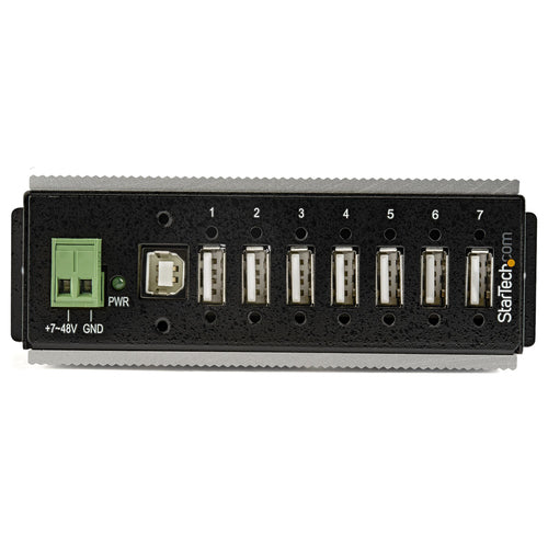 USB Hub StarTech 7-Port USB 2.0 Hub ESD Protection Metal Housing