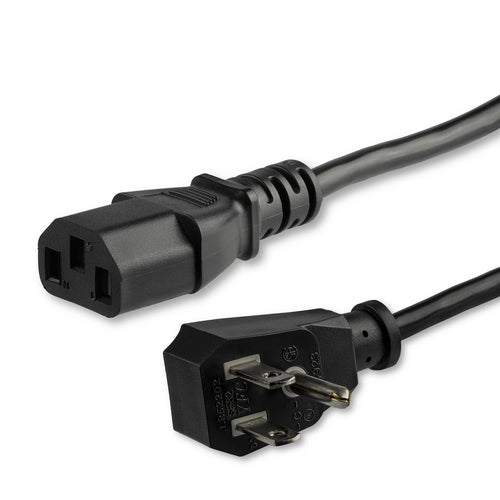 Power Cable StarTech.com PXTF1016 6ft Flat NEMA 5-15P to C13 10A 125V
