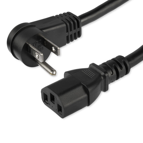 Power Cable StarTech.com PXTR1016 6ft 10A Right Angle NEMA 5-15P