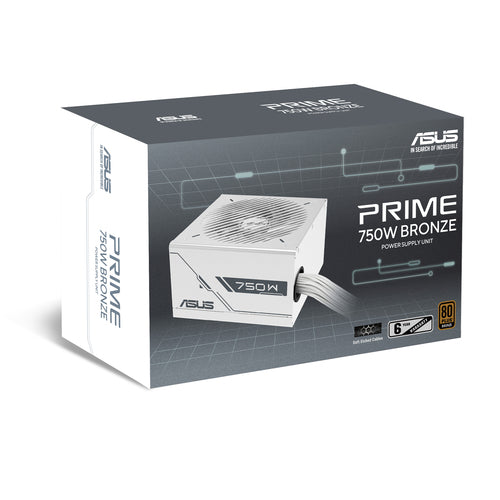 ASUS Prime 750W Bronze White Edition power supply unit