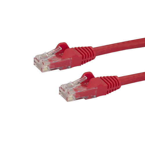 CAT6 Ethernet Cable StarTech.com N6PATCH4RD 1Gbps 650MHz 4ft Red