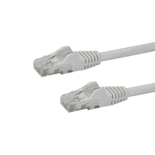CAT6 Ethernet Cable StarTech.com N6PATCH2WH 2ft 100W PoE 650MHz White