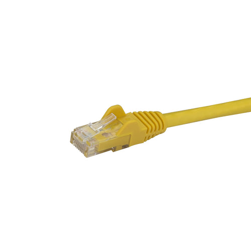 75ft CAT6 Ethernet Cable Yellow RJ45 Snagless 650MHz PoE