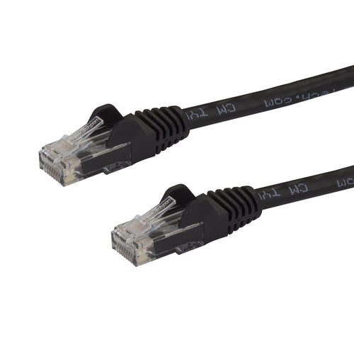 CAT6 Ethernet Cable StarTech.com 9ft Gigabit 650MHz PoE Black