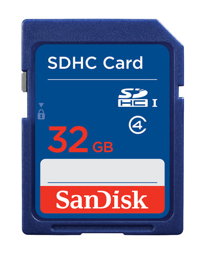 Memory Card SanDisk SDSDB-032G-B35 32GB SDHC Blue - SDSDB-032G-B35