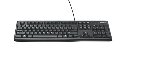 Keyboard Logitech K120 Wired USB QWERTY Full-size - 920-002479