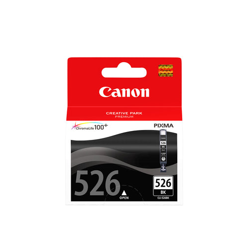 Canon CLI-526BK Black Ink Cartridge Pigment-Based Ink 1pc