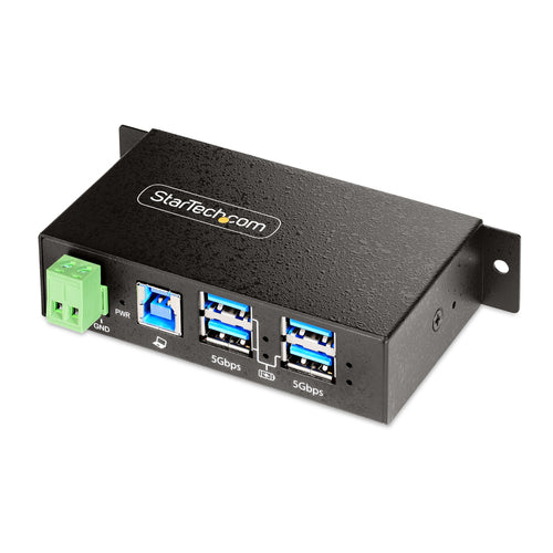USB Hub 3.2 Gen 1 Type-A & Type-B StarTech 5000 Mbit/s Black Metal
