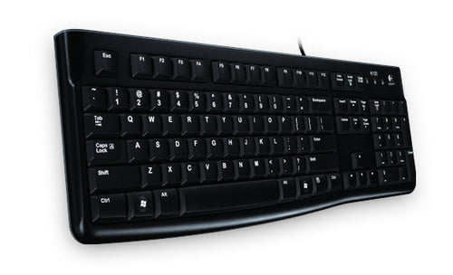 Keyboard Logitech K120 Full-size Wired USB QWERTY - 920-002517
