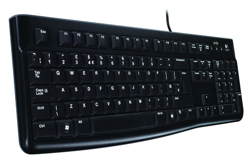 Keyboard Logitech K120 Wired USB QWERTZ Black - 920-002504
