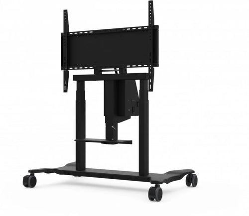 Multimedia Cart Viewsonic VB-STND-008 75kg Capacity Black Aluminum Plastic Steel