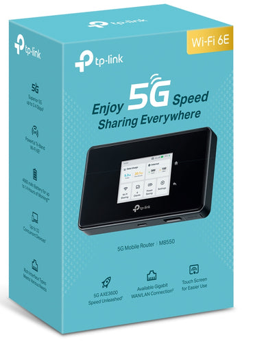 Cellular Network Router TP-Link M8550 4G 5G LTE 200Mbit/s Portable - M8550