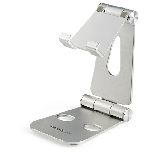 Mobile Device Holder StarTech.com USPTLSTND Adjustable Ergonomic Foldable for Smartphones Tablets