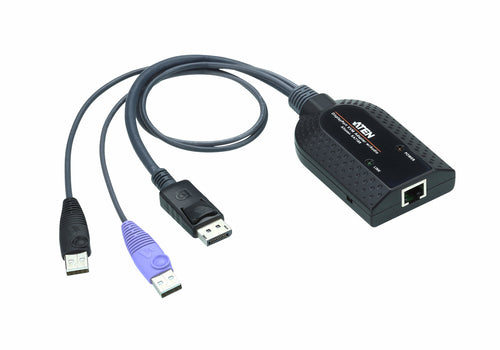 KVM Cable ATEN KA7189 USB DisplayPort 1920x1200 Black
