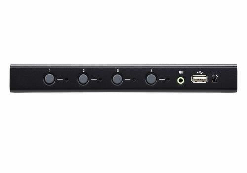 KVM Switch ATEN CS724KM 1.69W Black 2-Port USB