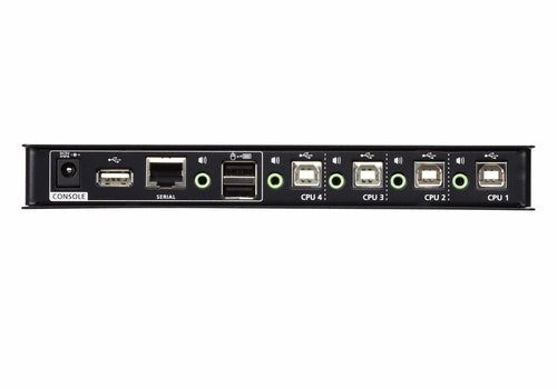 KVM Switch ATEN CS724KM 1.69W Black 2-Port USB
