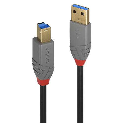 USB Cable Lindy 36742 2m USB 3.2 Type A to B 5Gbps - 36742
